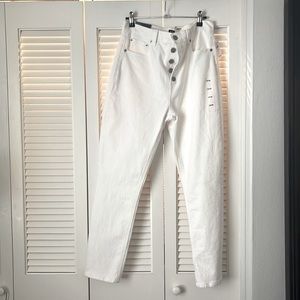 Gap, high rise cigarette, never worn, 10/30